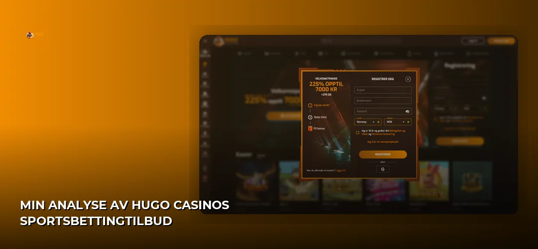 Min analyse av Hugo Casinos sportsbettingtilbud