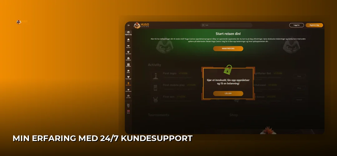 Min erfaring med 24/7 kundesupport