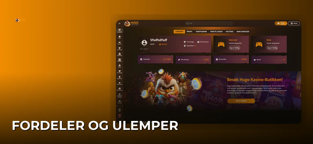 Fordeler og ulemper